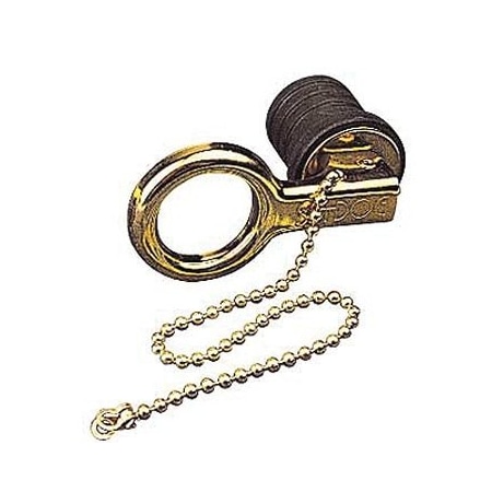 Sea-Dog Brass Snap Handle Drain Plg.W/, No 520071-1 520071-1